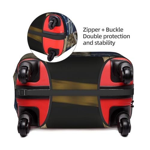 Tower Bridge in London print Anti-scratch Luggage Cover, Luggage Protective Case, Washable Luggage Cover3