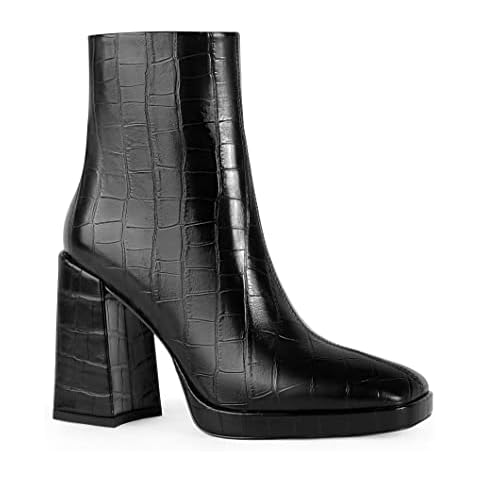 ANN CREEK Women's Chunky Heel Boots Cover