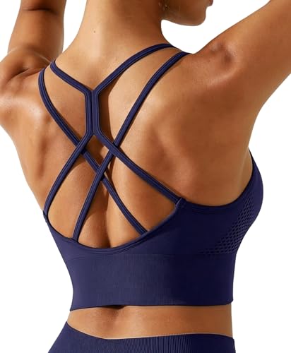 Image of BRXL Sports Bras for Women Crisscross Back Workout Gym Sport Bra