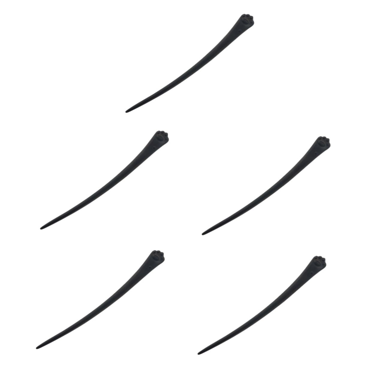 MAGICLULU 5piezas Horquilla De Madera Retro Diseño De De Gato Para Peinados De Mujeres y Niñas Accesorio De Cabello Para Fiestas Elegantes