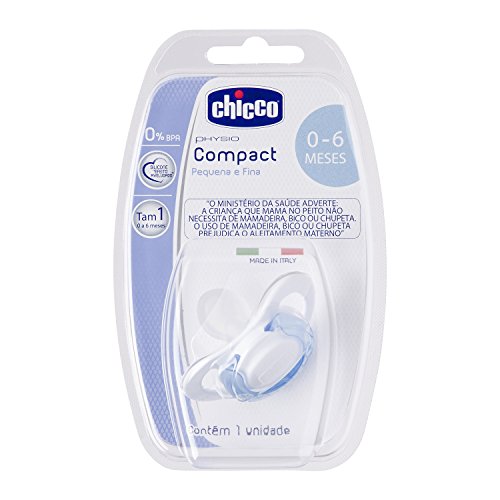 chupeta compact, Chicco, Azul