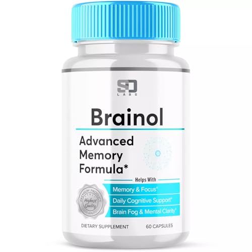 Boost Your Brain&Power: Brain-ol Advanced Memory Formula 60 Capsules Helps with Memory Focus Daily Cognitive Support Brain Fog & Wellness