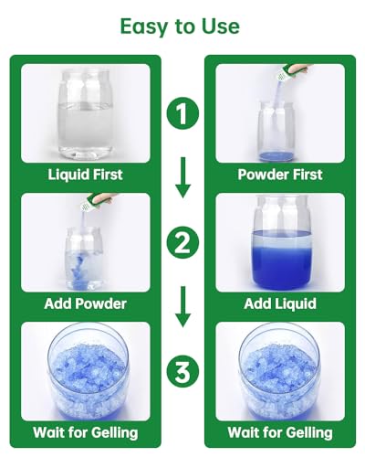 Poo Gel for Portable Toilet, 80 Eco Deodorizing Urine Absorbent Solidifier - image 7