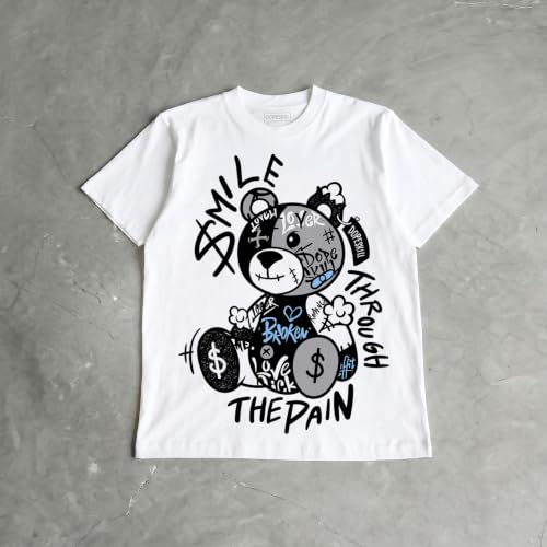 Image of DopeSkill Graphic Tee Streetwear Hip Hop Hypebeast Street Style Unisex T-Shirt Sneaker Colour Matching Shirts Cute Graphic