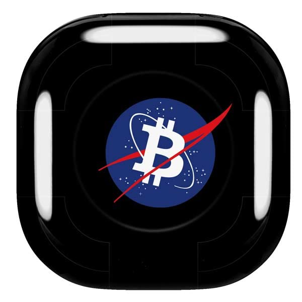Skinit Decal Audio Skin Compatible with Samsung Galaxy Buds Pro - Skinit Originally Designed Bitcoin Logo Design