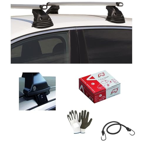 DESCRIZIONE E CARATTERISTICHE PRODOTTO: BARRE PORTATUTTO IN ALLUMINIO PER AUTO 130CM: Come soluzione di carico per vetture senza corrimano. I nostri tecnici si sono, ancora una volta, concentrati sulle caratteristiche che contraddistinguono i nostri prodotti: semplicità di montaggio, soluzioni innovative ed un alto tasso di adattabilità. L’applicabilità di questo sistema di portaggio è in continuo aggiornamento ed è mirata a coprire tutte le nuove autovetture presenti in commercio co