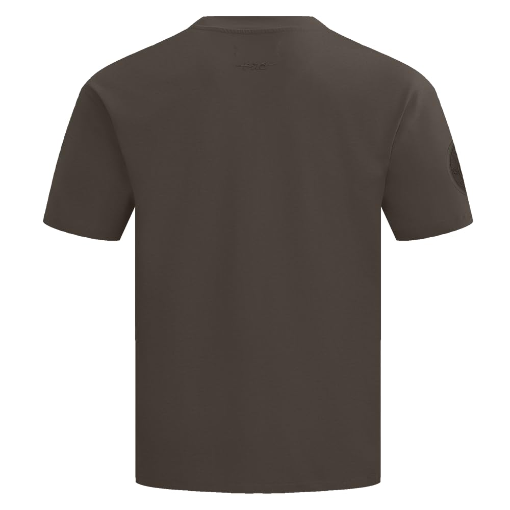 PRO Standard Men's NBA Neutral Short Sleeve Tee, Dark Taupe - Image 2
