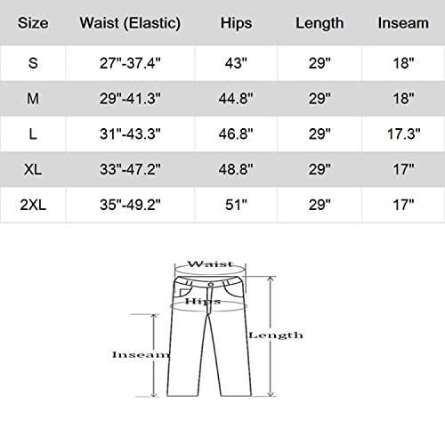 Zeeree Womens Capri Pajamas Pants Silk Satin Sleep Pants Loungewear Elastic Waist Silky Lounge Pj Bottoms With A Pocket (Black, Xx-Large) #TOP6