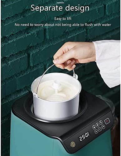 X&J Automatische Eismaschine Machine Sorbet Gefrorene Joghurtmaschine mit eingebautem Kompressor Edelstahl Gelato Macher… – Bild 3