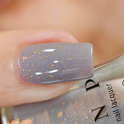 Image of ILNP Sandcastle - Sandy Beige Holographic Nail Polish