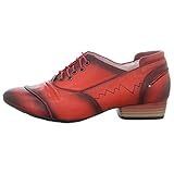 Laufsohle: Synthetik Maciejka Damen Halbschuh/Trotteur rot 01251-18