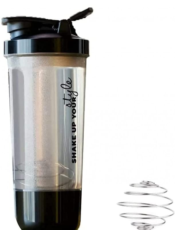 Faram Enterprise Protein Shaker Bottle for Whey Protein Mix, Cycling, Gym Shaker Bottle with Stainless Steel Blender Ball 600ml-image-14