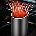 Shurhome Car Heater Fan 12V Windshield Fast Heating Defroster Demister Heating Dryer Plugs in with Suction Seat