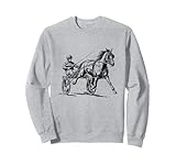 horse harness racing Sweatshirt