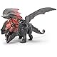 Dreamworks How to Train your Dragon, Actionfiguren-Set mit Roter Tod-Drachenfigur und kleinem Ohnezahn, Spielzeug für Kinder ab 4 Jahren, Rot