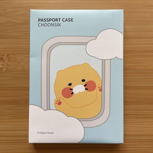 カカオフレンズ チュンシク 飛行機デザイン パスポートケース 韓国のサムネイル
