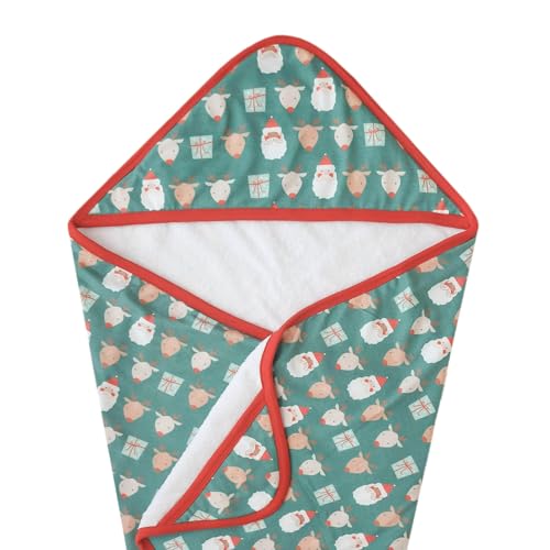 Image of Copper Pearl Hooded Bath Towels Premium Knit /Terry Cloth Baby Towels with Hood, Pockets, and Cool Designs - Great to Gift and Make Bath Time Fun - Baby Bath Towel, Prancer
