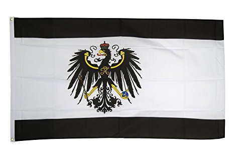 Flaggenfritze Fahne/Flagge Preußen + gratis Sticker