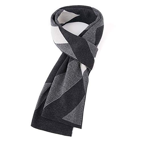 KEECOW Uomo Sciarpa Calda,Uomo Inverno Morbido