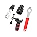 YOUHO Bicycle Crank Extractor Bottom Bracket Remover Spanner Repair Tools Kit Crank Puller,Freewheel Chain Whip Cycle Bicycle Cassette Cog Removal Remover Tool