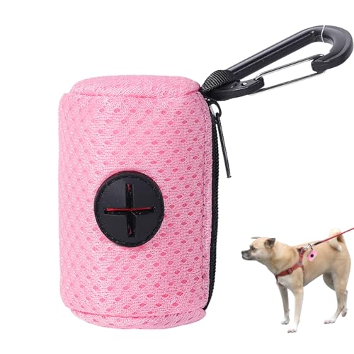 Dispensador Bolsas Caca Perro - Porta Bolsas Caca Perro | Porta Sacos De Excrementos | Soporte Para Sacos De Excrementos De Can | Portátil Dispensador De Contenedores Para Excrementos Para Exteriores