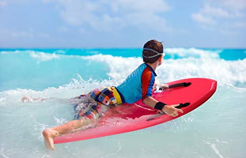 Grande Juguete 36" Bodyboard with Grips Improving Operation Stability,Hand Hold Body Board for Beginners Kids - Thumbnail 5