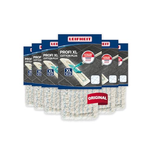Leifheit Funda de Lavado Profi Cotton Plus, plegada, Set de 6