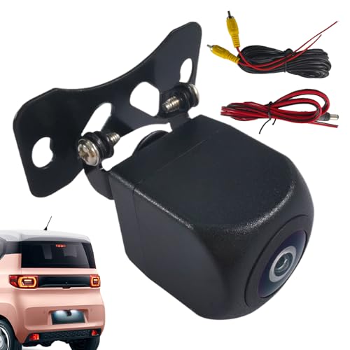 Eventerde Rückfahrkamera Auto | Hochauflösende Nummernschildkamera Mit -Überwachung - Parkassistenzsystem Mit Hoher Auflösung Und Weitwinkel-Nachtsichtfunktion Für Sichereres Rangieren Von LKWs