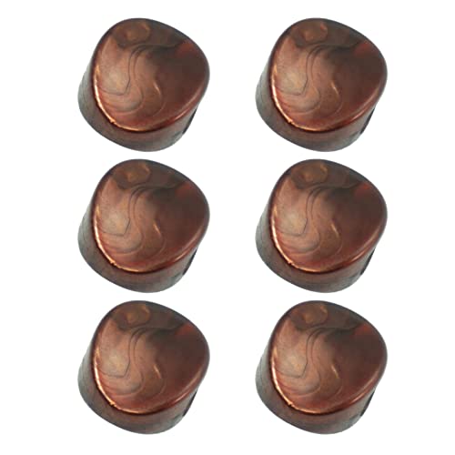 ZYZYZY Tuner Mécanique Tête 6 Pcs Café Guitare Tuning Chevilles Touches Bouton Tuners Mécaniques Premium Plastique - Les Beatles, Paul McCartney, John Lennon, RIngo Starr, George Harrison ZYZYZY Tuner Mécanique Tête 6 Pcs Café Guitare Tuning Chevilles Touches Bouton Tuners Mécaniques Premium Plastique – Image 3
