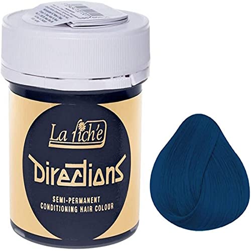 8 x La Riche Directions Tinte Semi Permanente 88ml Denim Blue
