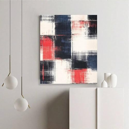 Impression sur toile de qualité supérieure avec blocs de couleur