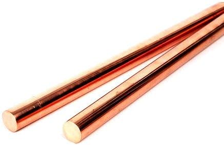 Copper Rod 3/16" Diameter 6" Long Pin Stock for Knife Handle Material, bolsters, Metal Craft & Metal Working Hobbies, Set of 2 Pieces