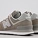 New Balance Women's 574 Core Sneaker, Grey/White, 5 Wide