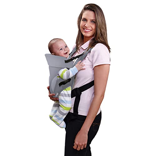 Canguru para Bebê Mutilaser até 15Kg Cinza BB1206