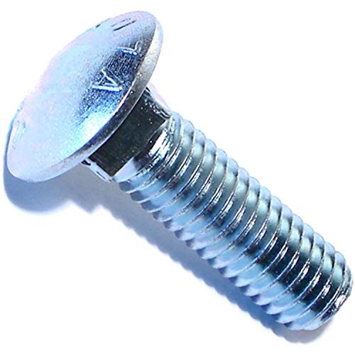 4 Set - 014973231569 Carriage Bolts, 7/16-14 x 1-1/2, Piece-50, zinc