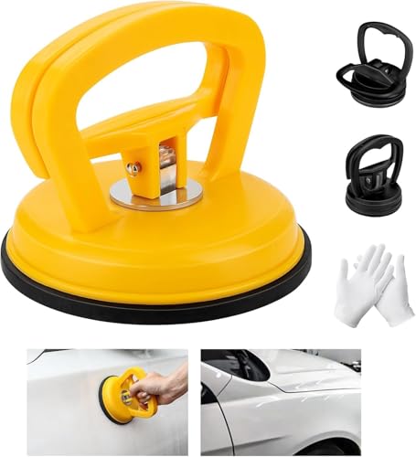 Super Kegel 3Pcs Car Dent Puller,Dent Remover Tool for Car, Powerful Car Dent Suction Puller, Fast...