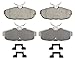 Wagner ThermoQuiet PD1082 Ceramic Disc Pad Set With Installation Hardware, Rear