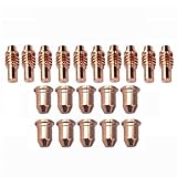 fits Harbor Freight Titanium Plasma65 TI-PC65 iPT-65 56255 56811 59182 58895 59164 Plasma cutter consumables Nozzles Electrodes Cups kits (20pk Electrodes + nozzles)
