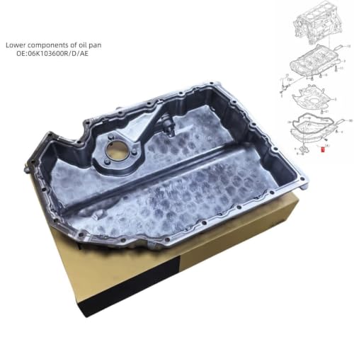 Cárter de aceite para Golf 06K103600AE e inferior de motor 5