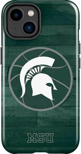 Skinit Impact Phone Case Compatible with iPhone 15 - Officially Licensed Michigan State University Spartans Logo Design
