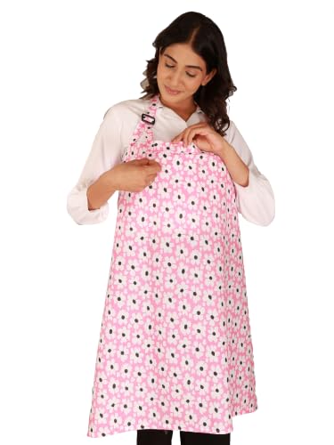 Image of Switchon Feeding Apron Cover Maternity Cover 100% Cotton Maternity Breastfeeding Multipurpose for Mothers