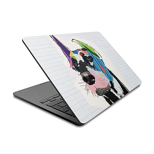 Autocollant vinyle MacBook Air 13.6 A2681 Ready Chiens Michel Keck