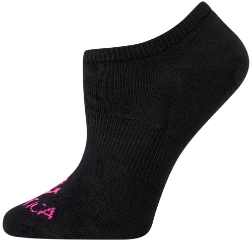 Nautica Womens No Show Socks - 12 Pack No Show Cuff Liners Moisture Wicking Sock - Non Slip & Breathable Socks for Women4
