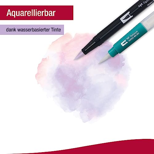 Tombow Confezione 12 Pennarelli Dual Brush Pastello - 3