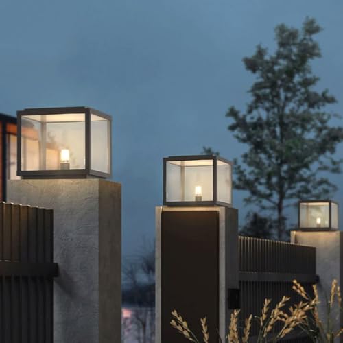 Farolas exteriores con control y luces LED para iluminación de muelle o terraza 5