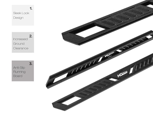 Estribos planos de acero APS Black SR1 para Ram 1500 2019-2026 miniatura 3