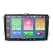 Produktbild 9 Zoll Doppel-Din-Autoradio Auto-GPS-Navigation für Skoda Seat Touran Tiguan Altea Golf Passat Polo Octavia Unterstützung Mirror Link WiFi Bluetooth SWC RDS DSP EQ USB Wählbare Tastenfarben