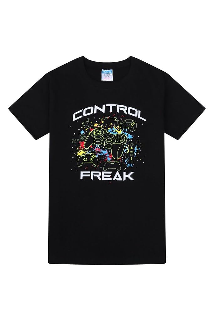 Pyjama court en coton pour garçon Control Freak