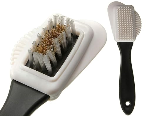 Suede Brush, 2Pcs Nubuck Brush Comprehensive Cleaning Tool for Suede Leather Shoes, Bags, And Jackets, Removes Dirt and Restores Nap, Gentle and Effective