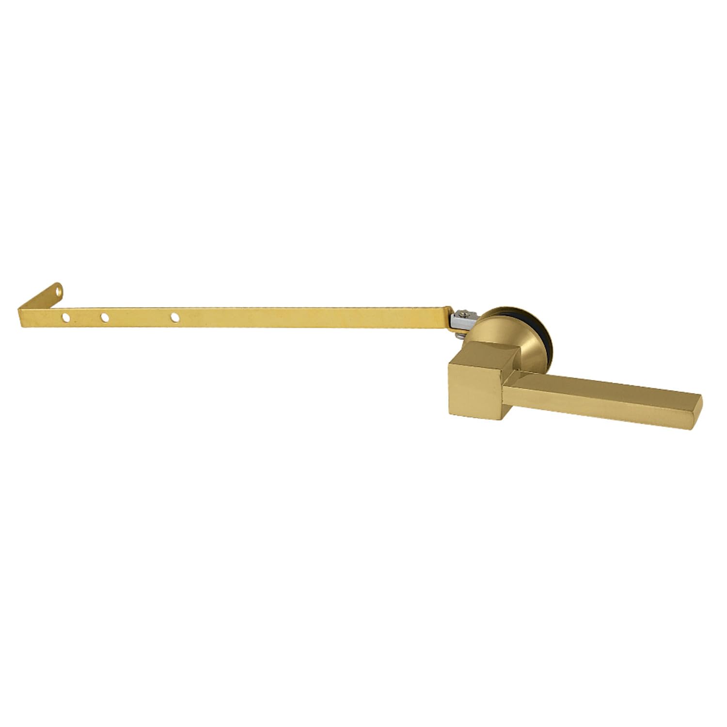 kingston brass ktcld17 claremont universal front or side mount toilet tank lever, brushed brass
